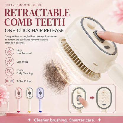 TAWANI Electric Spray Massage Hair Comb
