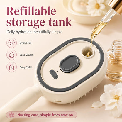 TAWANI Electric Spray Massage Hair Comb