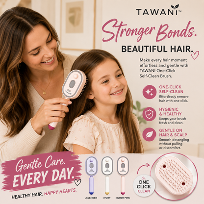 TAWANI Electric Spray Massage Hair Comb