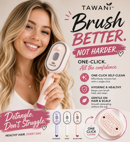 TAWANI Electric Spray Massage Hair Comb